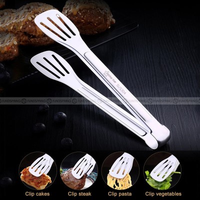 304 Stainless Steel Barbecue Tongs Kitchen Anti-scalding Food Clamp 304 Stainless Steel Barbecue Tongs Kitchen Anti-scalding Food Clamp