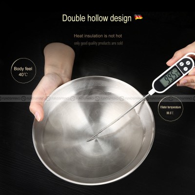 304 Stainless Steel Rice Bowl Soup Bowl Anti-scalding Hat Bowl 304 Stainless Steel Rice Bowl Soup Bowl Anti-scalding Hat Bowl