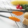 Versatile 12-Inch Orange Silicone Food Clip – Barbecue, Meat, Bread, Steak Tongs Versatile 12-Inch Orange Silicone Food Clip – Barbecue, Meat, Bread, Steak Tongs