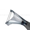 Y-Shaped Melon and Fruit Peeler with Non-Slip Handle and Seat Design