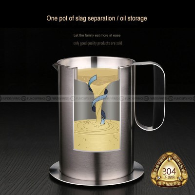 304 Stainless Steel Oil Filter Pot Filter Leak-proof Oil Pot 304 Stainless Steel Oil Filter Pot Filter Leak-proof Oil Pot