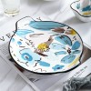 Hand-Drawn Doodle Ceramic Bowls and Plates - Household Dinnerware Hand-Drawn Doodle Ceramic Bowls and Plates - Household Dinnerware