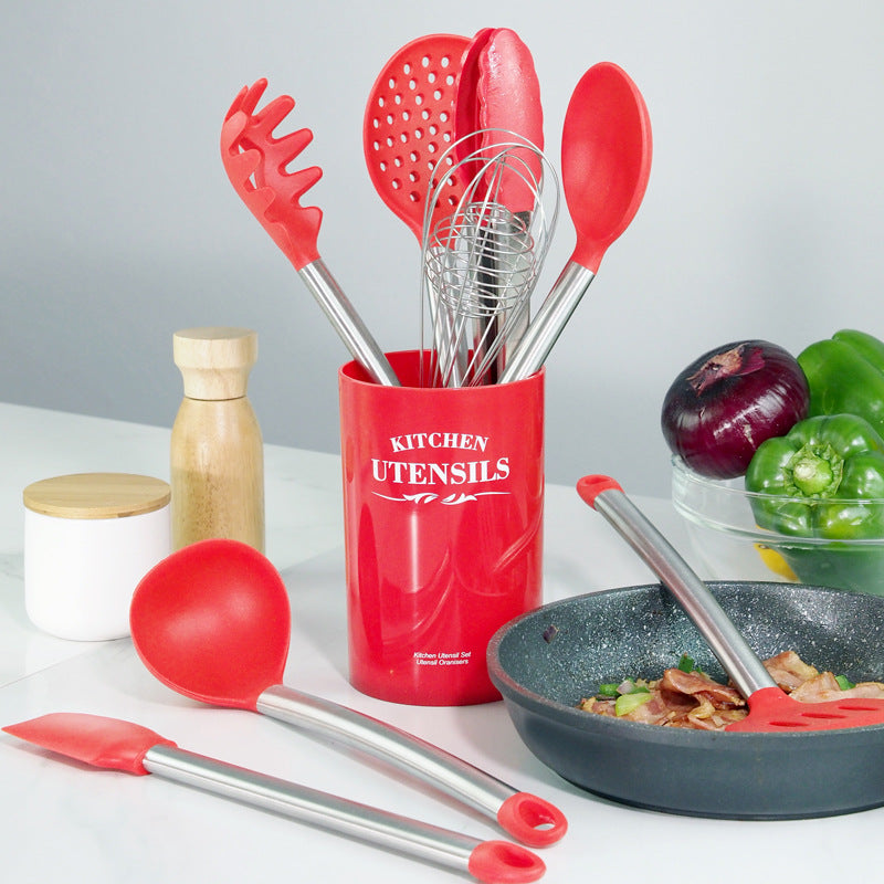 Kitchenware Set Scraper Egg Beater Food Clip Ladle Cooking Utensils Kitchenware Set Scraper Egg Beater Food Clip Ladle Cooking Utensils