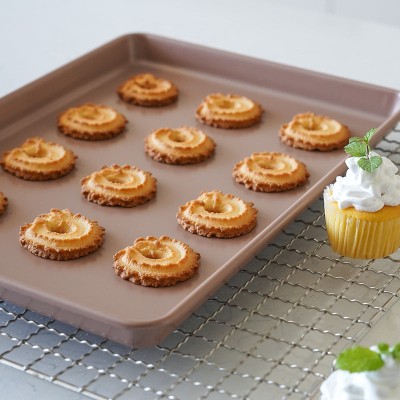 VersaBake Multi-Purpose Non-Stick Baking Pan: Cookie and Cake Molds with Baking Trays VersaBake Multi-Purpose Non-Stick Baking Pan: Cookie and Cake Molds with Baking Trays