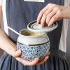 Flavorful Harmony Ceramic Seasoning Jars - Set of 2 (600ml each) with Lids and Spoons Flavorful Harmony Ceramic Seasoning Jars - Set of 2 (600ml each) with Lids and Spoons