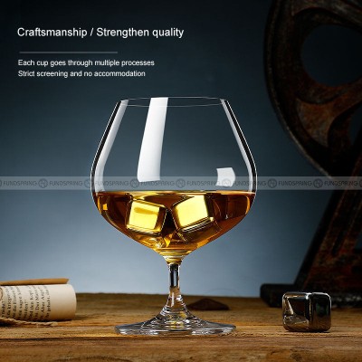 Reinforced Crystal Glass Brandy Cup Lead Free Caliber Whiskey Glass Reinforced Crystal Glass Brandy Cup Lead Free Caliber Whiskey Glass