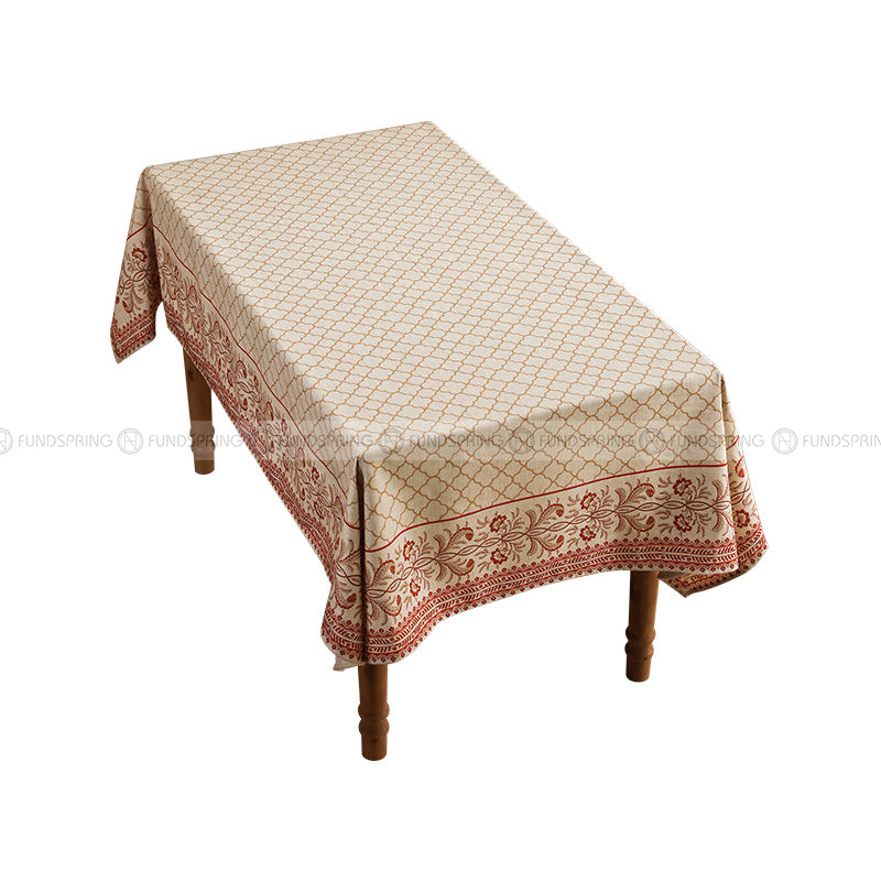 Chamonix Tablecloth Pastoral Desk Cover Cotton Linen Table Cloth Chamonix Tablecloth Pastoral Desk Cover Cotton Linen Table Cloth