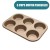 6 Cups Baking Pan-Gold  + $2.00 