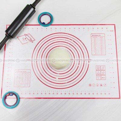 Food Grade Silicone Rolling Pad Non-stick Baking Kneading Pad 40*60cm Food Grade Silicone Rolling Pad Non-stick Baking Kneading Pad 40*60cm
