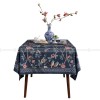 Lanruoting Tablecloth Blue Chinese Table Cloth Waterproof Cloth Cover Lanruoting Tablecloth Blue Chinese Table Cloth Waterproof Cloth Cover