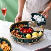 Multi-Compartment Tray for Snacks, Dried Fruits, Nuts, and Candy Storage