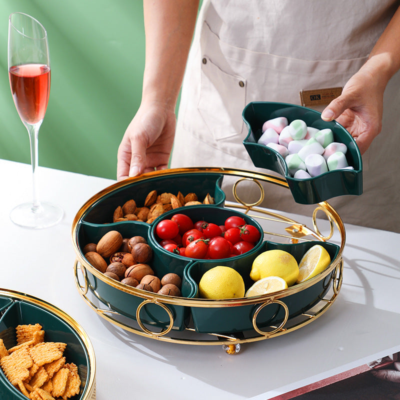 Multi-Compartment Tray for Snacks, Dried Fruits, Nuts, and Candy Storage Multi-Compartment Tray for Snacks, Dried Fruits, Nuts, and Candy Storage