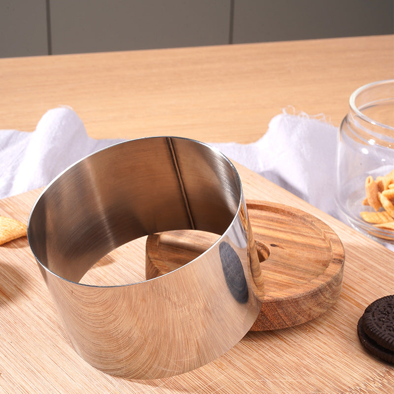 3.5-Inch Round Mousse Circle Cake Baking Mold Pudding Ring 3.5-Inch Round Mousse Circle Cake Baking Mold Pudding Ring