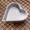 3.5-Inch Heart Pudding Mold Cake Bread Cup Mold Non-stick Baking Pan