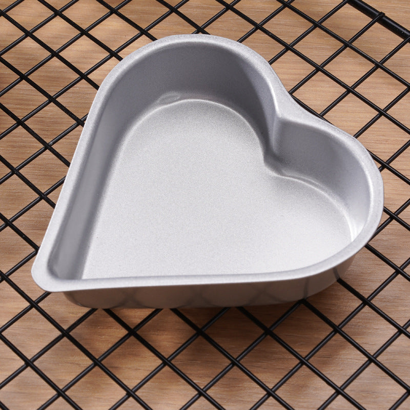 3.5-Inch Heart Pudding Mold Cake Bread Cup Mold Non-stick Baking Pan 3.5-Inch Heart Pudding Mold Cake Bread Cup Mold Non-stick Baking Pan