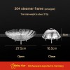 Foldable Steamer Frame Sttainless Steel Steamer Rack Steamer Insert Foldable Steamer Frame Sttainless Steel Steamer Rack Steamer Insert