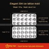 304 Stainless Steel Ice Cube Ice Hockey Mold DIY Ice Box Homemade Ice 304 Stainless Steel Ice Cube Ice Hockey Mold DIY Ice Box Homemade Ice