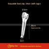 304 Stainless Steel Barbecue Tongs Kitchen Anti-scalding Food Clamp