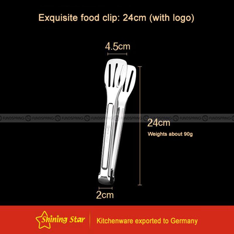 304 Stainless Steel Barbecue Tongs Kitchen Anti-scalding Food Clamp 304 Stainless Steel Barbecue Tongs Kitchen Anti-scalding Food Clamp