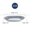 Japanese Blue and White Under-glazed Ceramic Oval Platter 12" Set of 2 Japanese Blue and White Under-glazed Ceramic Oval Platter 12" Set of 2