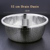 Drain Basin Thickened Washing Basin Washing Rice Pot