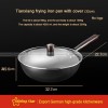 Thickened Uncoated Nonstick Flat-bottomed Iron Pot Cooked Iron Wok Thickened Uncoated Nonstick Flat-bottomed Iron Pot Cooked Iron Wok
