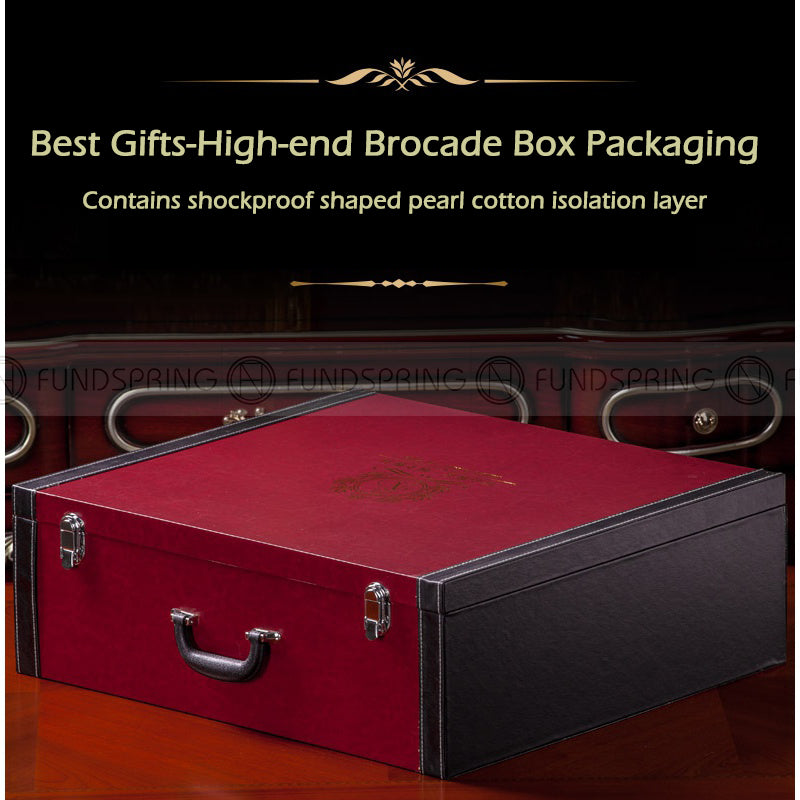 Bone China Tableware Plate Bowl Dinnerware Set With Gift Brocade Box Bone China Tableware Plate Bowl Dinnerware Set With Gift Brocade Box