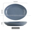 Nordic Tableware Vertical Stripes Dinnerware Ceramic Bowls Plates Nordic Tableware Vertical Stripes Dinnerware Ceramic Bowls Plates