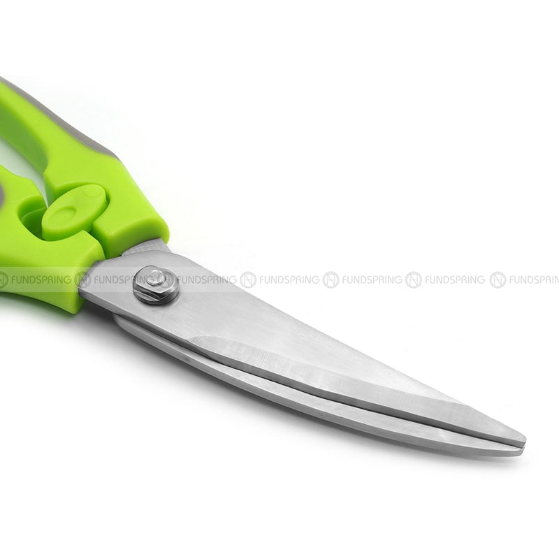 Long Blade Shears Stainless Steel Kitchen Food Scissors with Lock Long Blade Shears Stainless Steel Kitchen Food Scissors with Lock