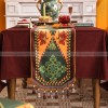 Byron Table Runner Road of Poet Decorative Cloth Velvet Table Cover Byron Table Runner Road of Poet Decorative Cloth Velvet Table Cover