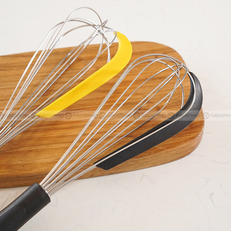 Silicone Spatula Egg Beater Whisk - Multifunctional Creamer and Batter Mixer Silicone Spatula Egg Beater Whisk - Multifunctional Creamer and Batter Mixer