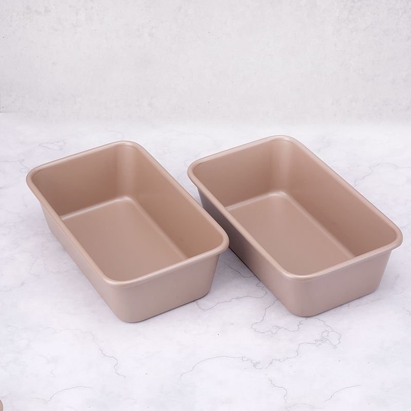 9.5-Inch Rectangular Non-stick Cake Box Toast Pan Thickened Baking Pan 9.5-Inch Rectangular Non-stick Cake Box Toast Pan Thickened Baking Pan