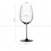 Crystal Red Rod Black Bottom Bordeaux Glass Red Wine Glass Crystal Red Rod Black Bottom Bordeaux Glass Red Wine Glass