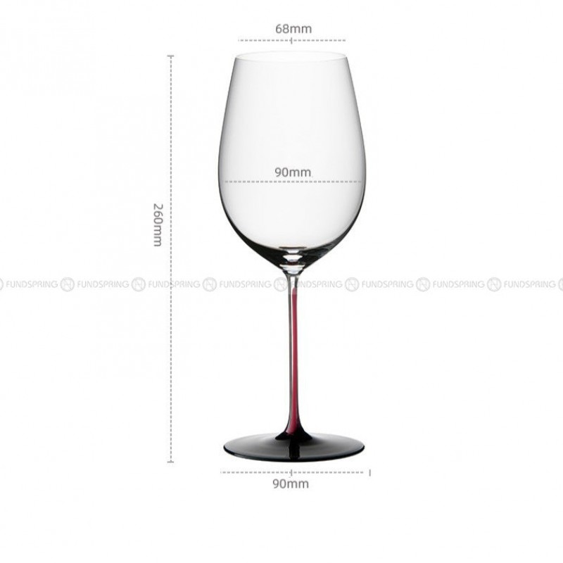Crystal Red Rod Black Bottom Bordeaux Glass Red Wine Glass Crystal Red Rod Black Bottom Bordeaux Glass Red Wine Glass