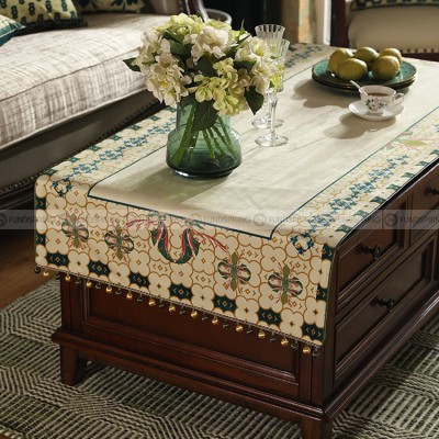 Lucky Autumn Tablecloth Table Cover Pastoral Decorative Desk Mat Lucky Autumn Tablecloth Table Cover Pastoral Decorative Desk Mat