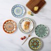 Porcelain Dinnerware Flowerish Hand-painted Plate Pattern Dinner Plate