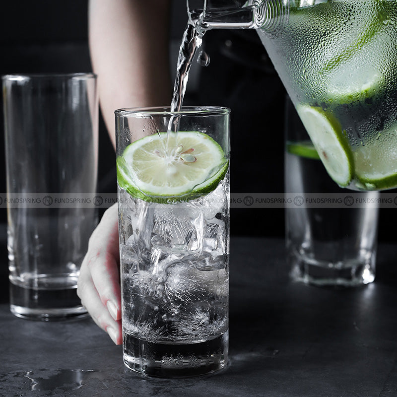 Glass Cups Transparent Straight Body Glass Tumbler Capacity 290ML Glass Cups Transparent Straight Body Glass Tumbler Capacity 290ML