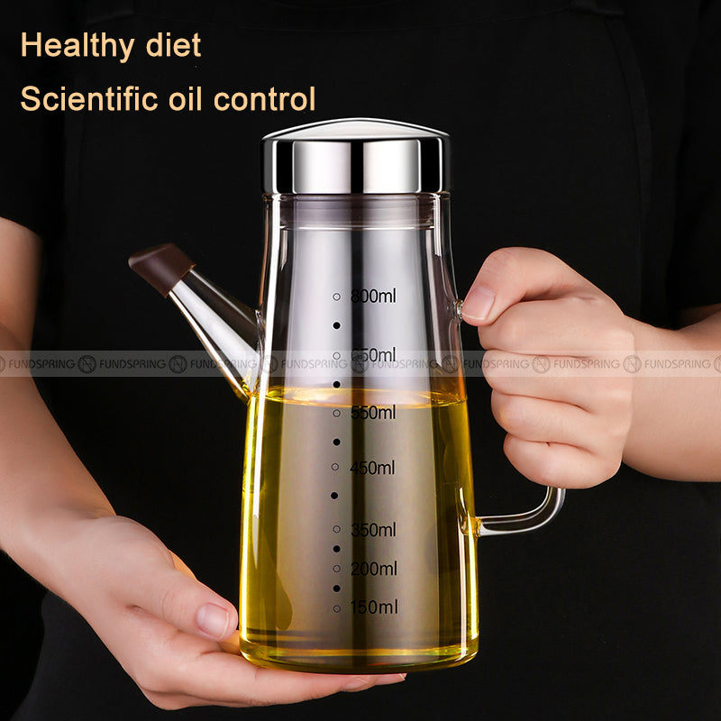 High Borosilicate Glass Oil Pot Seasoning Bottle Soy Sauce Bottle High Borosilicate Glass Oil Pot Seasoning Bottle Soy Sauce Bottle