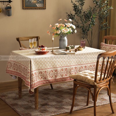 Chamonix Tablecloth Pastoral Desk Cover Cotton Linen Table Cloth Chamonix Tablecloth Pastoral Desk Cover Cotton Linen Table Cloth