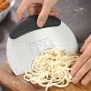 Semi-circle Dough Scraper Cutter Pro Pastry Pizza Cutter Chopper Semi-circle Dough Scraper Cutter Pro Pastry Pizza Cutter Chopper
