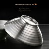 304 Stainless Steel Rice Bowl Soup Bowl Anti-scalding Hat Bowl