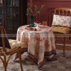 Villa Maria Tablecloth Cotton Linen Fabric Country Pastoral Desk Cover Villa Maria Tablecloth Cotton Linen Fabric Country Pastoral Desk Cover