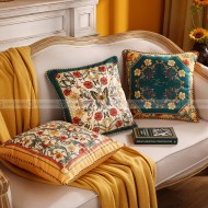 Giverny Impression Pillow Vintage Sofa Lumbar Cushion Pillowcase Giverny Impression Pillow Vintage Sofa Lumbar Cushion Pillowcase