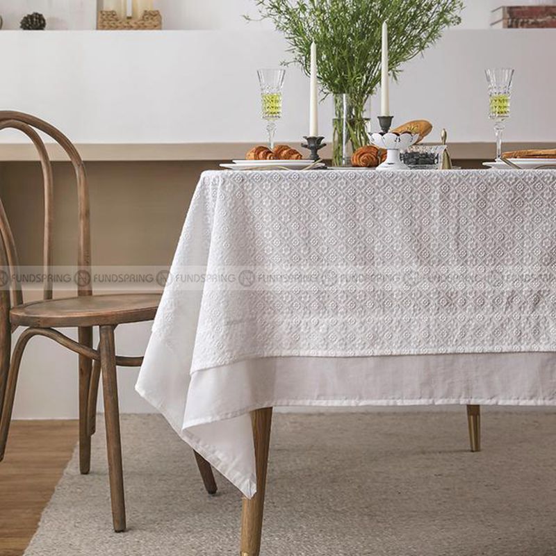 Egsuisheim Tablecloth Table Fabric Lace White Covering Clothes Egsuisheim Tablecloth Table Fabric Lace White Covering Clothes