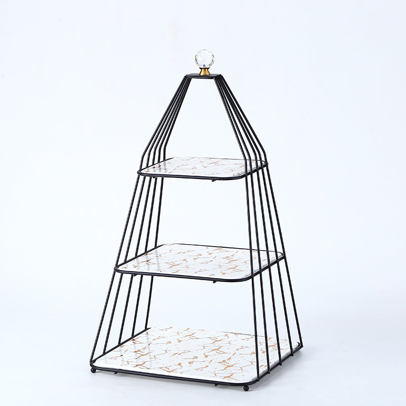 Multi-layer Pastry Fruit Plate Storage Rack Afternoon Tea Cupcake Display Stand Multi-layer Pastry Fruit Plate Storage Rack Afternoon Tea Cupcake Display Stand