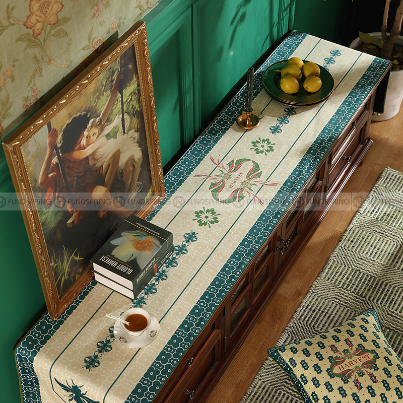 Lucky Autumn Tablecloth Decorative Table Cover Pastoral TV Cabinet Mat Lucky Autumn Tablecloth Decorative Table Cover Pastoral TV Cabinet Mat