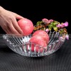 European Elegance: Crystal Glass Serving Bowl for Fruits, Candy, and More European Elegance: Crystal Glass Serving Bowl for Fruits, Candy, and More