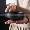 Ceramic Frosted Bowl Creative High-footed Bowl Personalized Bowl
