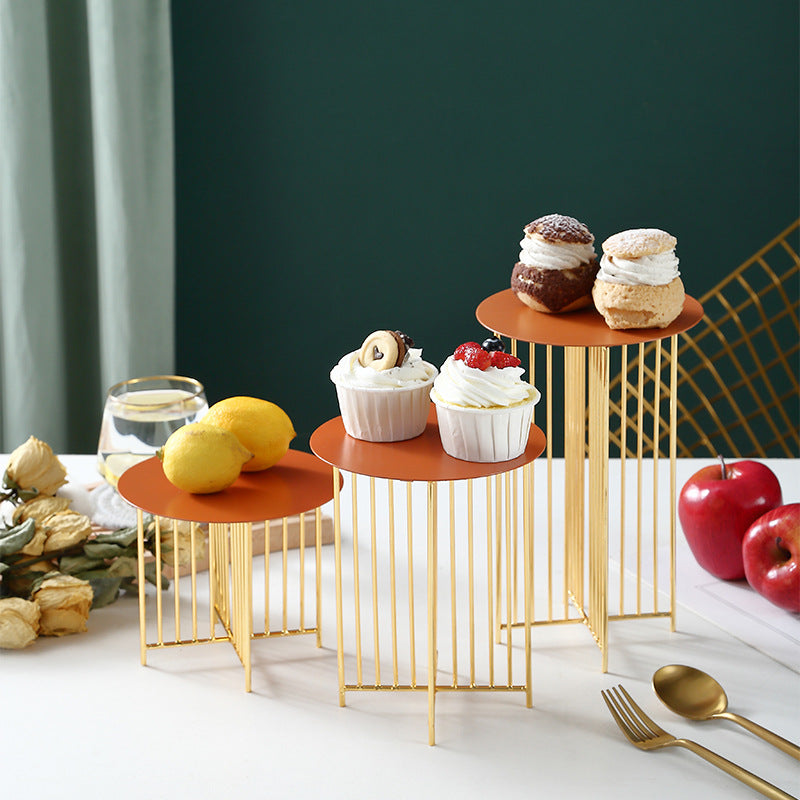 European Creative Snack Cake Stand for Hotel Catering and Home Dessert Presentation European Creative Snack Cake Stand for Hotel Catering and Home Dessert Presentation