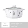 Double-eared Soup Bowl With Lid - Household Ceramic Bowl, Ideal for One-person Tableware